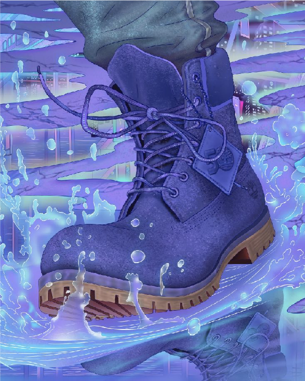 Purple discount mens timberlands